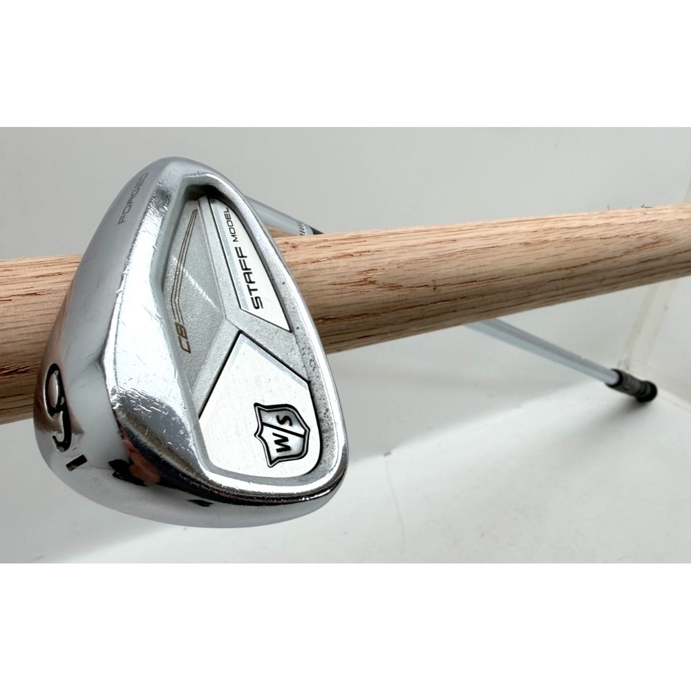 Wilson 2021 Staff Model CB Forged 9 Iron Chrome Project X LZ 6.0 Stiff Mens RH